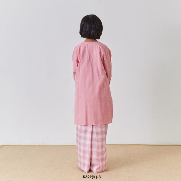 Rosie Kurung Kids in Pink (K329(K)-3) - Image 4