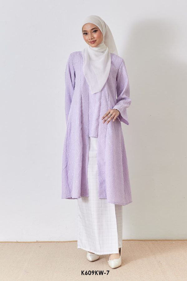 Kebaya Wilda 2.0 in Lilac (K609KW-7)