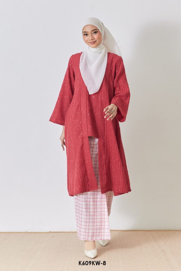 Kebaya Wilda 2.0 in Red (K609KW-8)