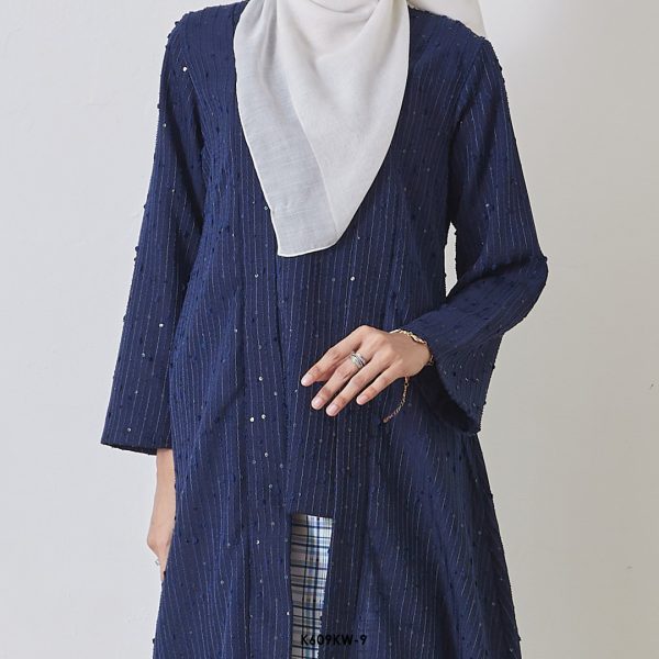 Kebaya Wilda 2.0 in Midnight Blue (K609KW-9) - Image 2