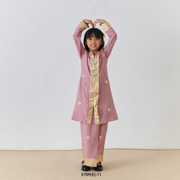 Kebarung Kalthom Glitter Kids in Dusty Pink (K709(K)-11) - Image 3