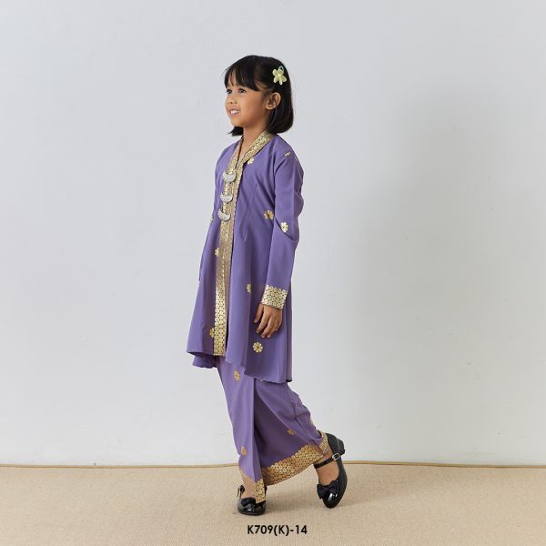 Kebarung Kalthom Glitter Kids in Iris Purple (K709(K)-14) - Image 2