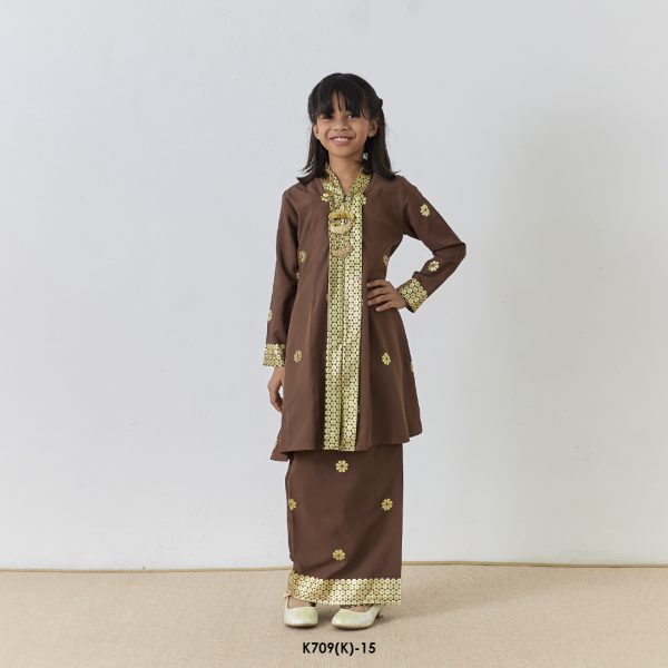 Kebarung Kalthom Glitter Kids in Walnut (K709(K)-15) - Image 3