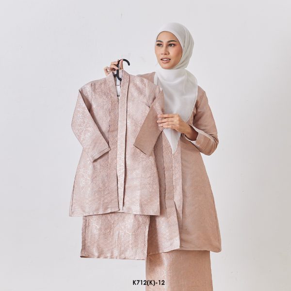 Kebarung Fateema Kids in Pale Salmon (K712(K)-12)