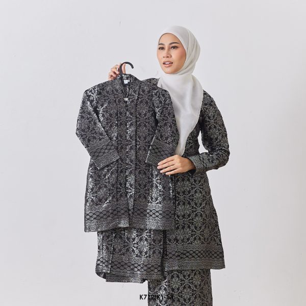 Kebarung Fateema Kids in Black (K712(K)-13)