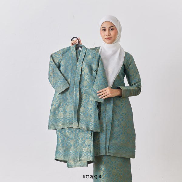 Kebarung Fateema Kids in Teal (K712(K)-5)