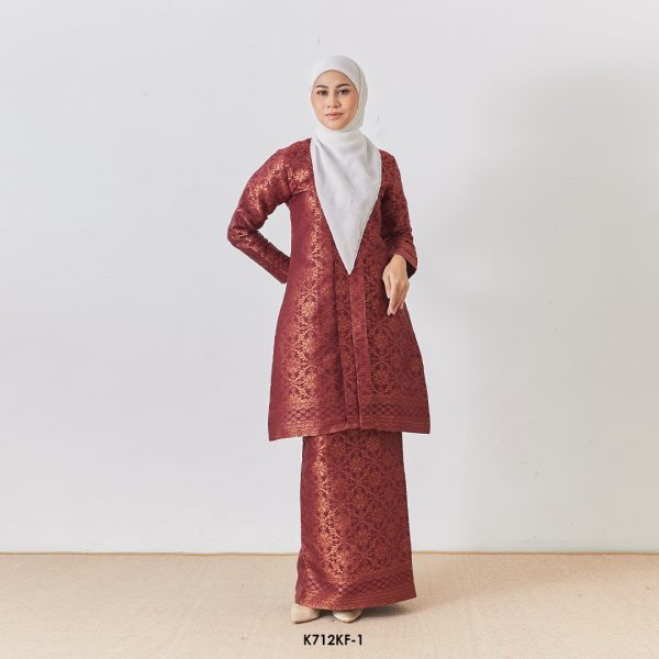 Kebarung Fateema in Maroon (K712KF-1)