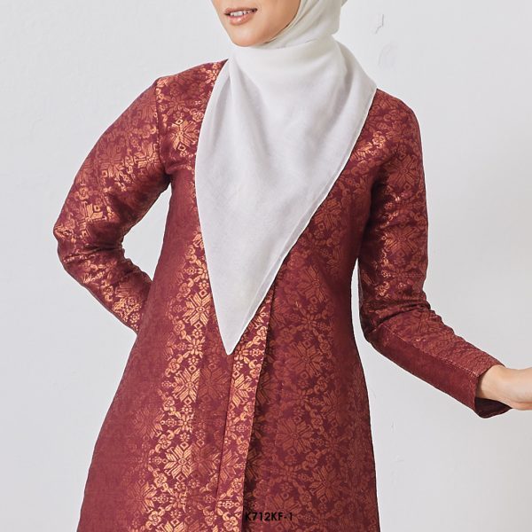 Kebarung Fateema in Maroon (K712KF-1) - Image 2