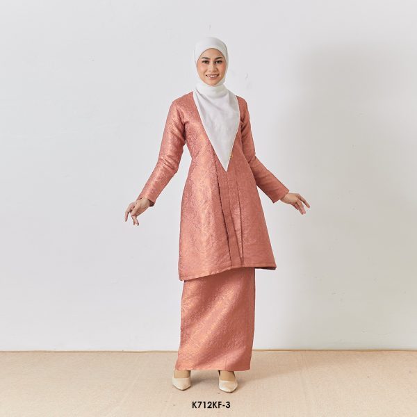 Kebarung Fateema in Deep Salmon (K712KF-3) - Image 3