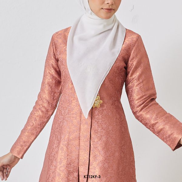 Kebarung Fateema in Deep Salmon (K712KF-3) - Image 2