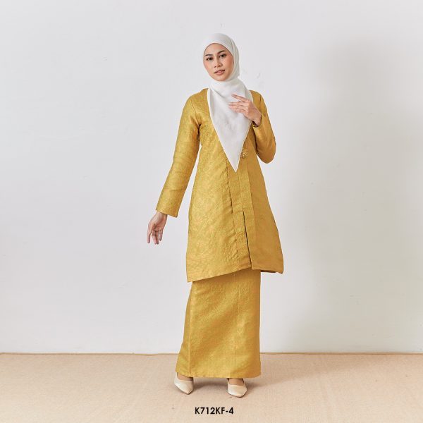 Kebarung Fateema in Olive Yellow (K712KF-4)