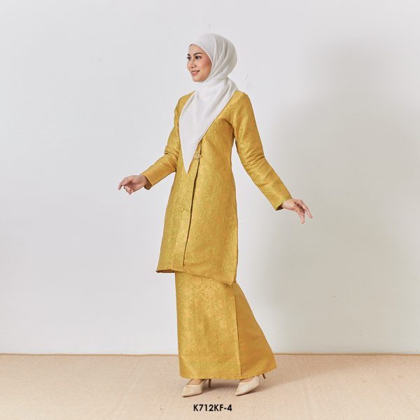 Kebarung Fateema in Olive Yellow (K712KF-4) - Image 3