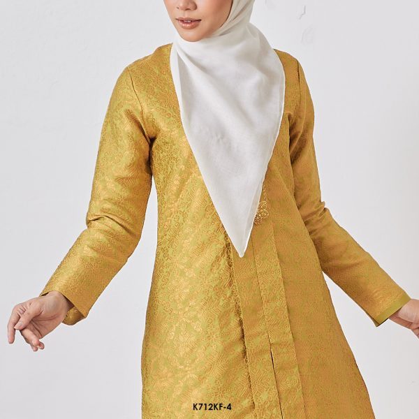 Kebarung Fateema in Olive Yellow (K712KF-4) - Image 2