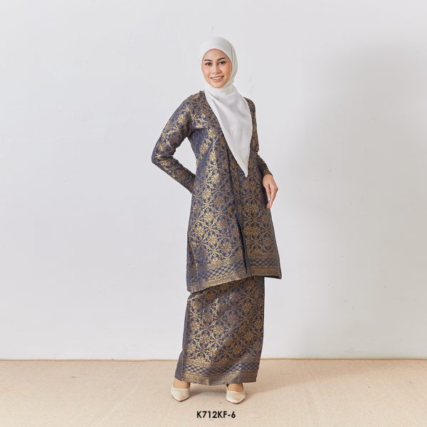 Kebarung Fateema in Dark Blue (K712KF-6)