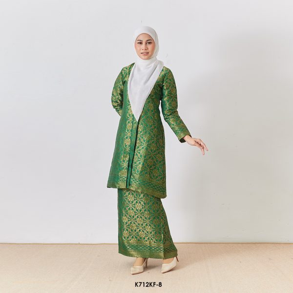 Kebarung Fateema in Emerald (K712KF-8)