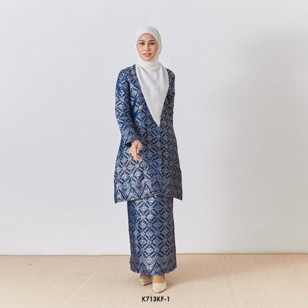 Kebarung Fateema in Dark Blue (K713KF-1)