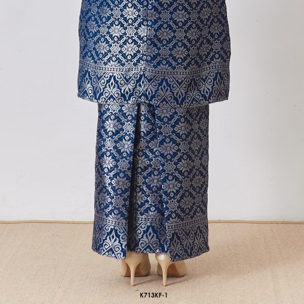 Kebarung Fateema in Dark Blue (K713KF-1) - Image 4