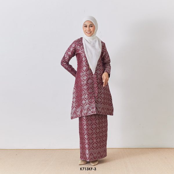 Kebarung Fateema in Burgundy (K713KF-3)