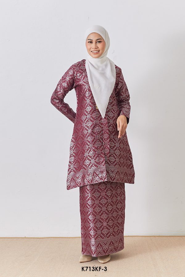 Kebarung Fateema in Burgundy (K713KF-3)