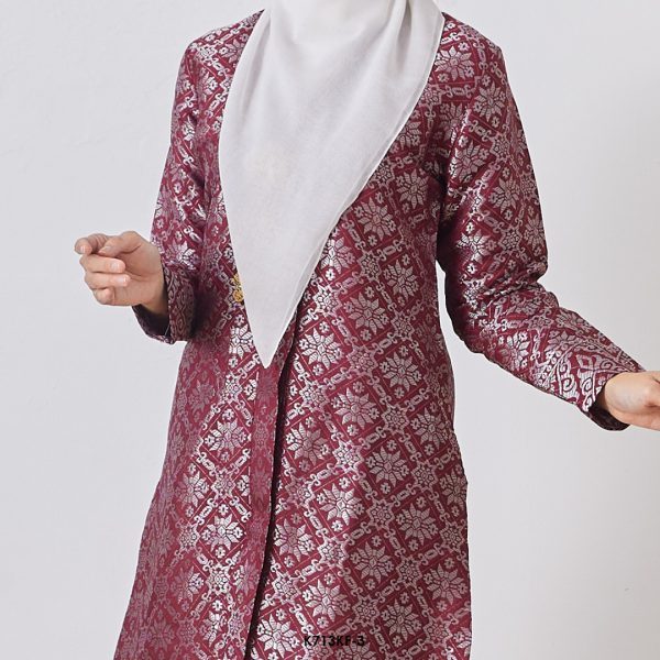 Kebarung Fateema in Burgundy (K713KF-3) - Image 2