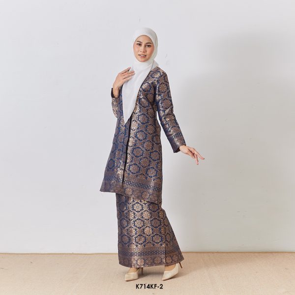 Kebarung Fateema in Dark Blue (K714KF-2) - Image 3