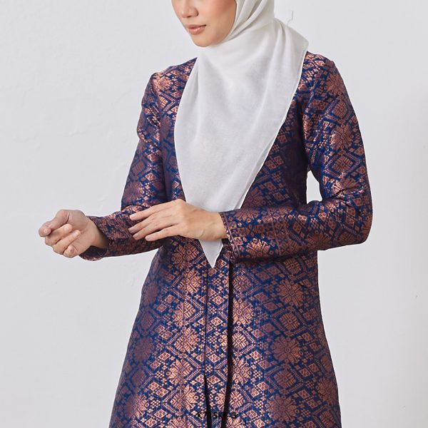 Kebarung Fateema in Dark Blue (K715KF-3) - Image 2