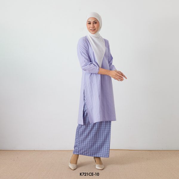 Cassie Kurung in Lilac (K721CE-10)