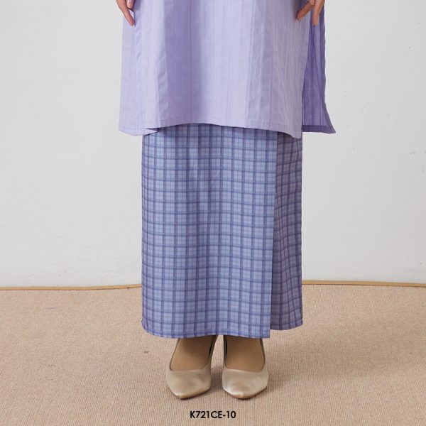 Cassie Kurung in Lilac (K721CE-10) - Image 4