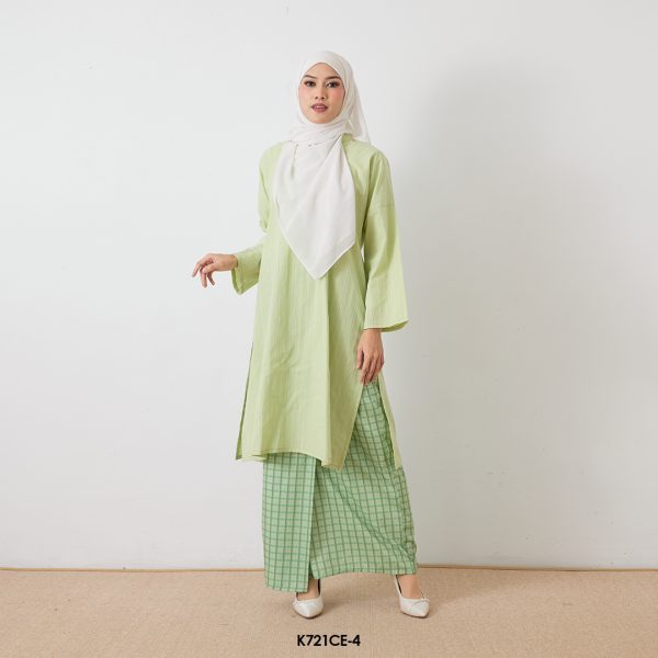 Cassie Kurung in Green Tea (K721CE-4)