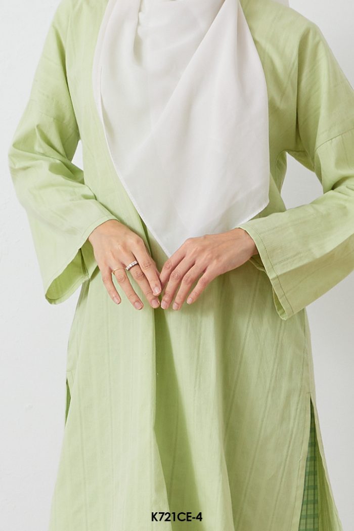 Cassie Kurung in Green Tea (K721CE-4)