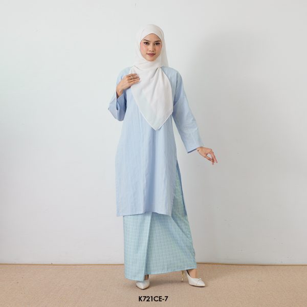 Cassie Kurung in Baby Blue (K721CE-7)