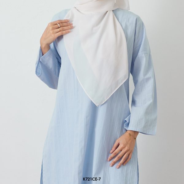 Cassie Kurung in Baby Blue (K721CE-7) - Image 2