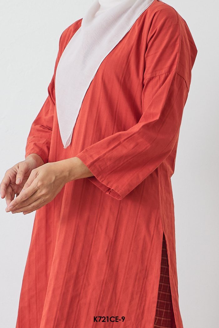 Cassie Kurung in Red (K721CE-9)