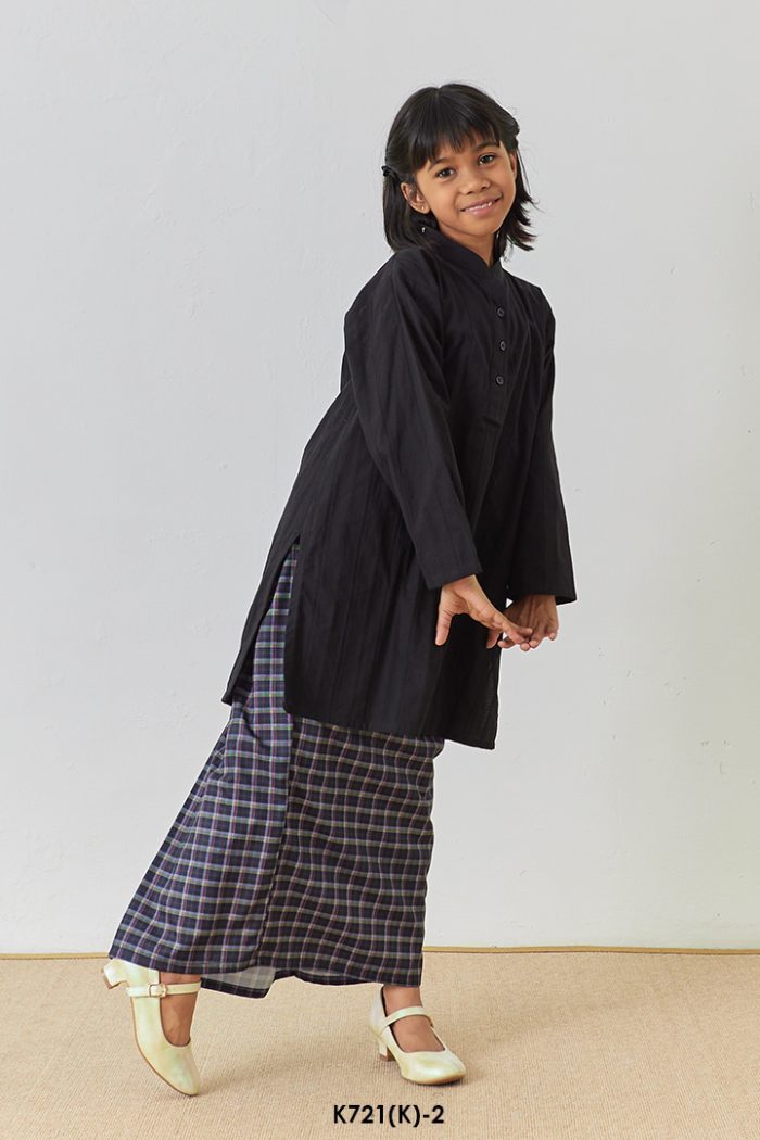 Cassie Kurung Kids in Black (K721(K)-2)