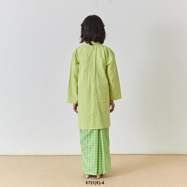 Cassie Kurung Kids in Green Tea (K721(K)-4) - Image 4