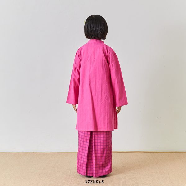 Cassie Kurung Kids in Hot Pink (K721(K)-5) - Image 4