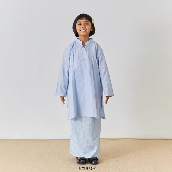 Cassie Kurung Kids in Baby Blue (K721(K)-7)