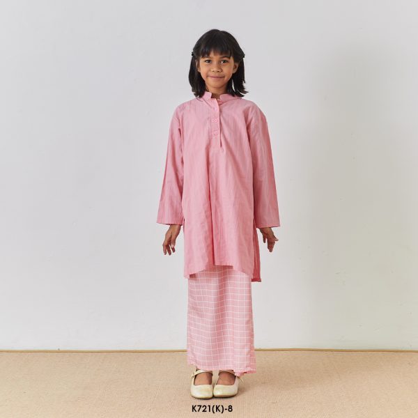 Cassie Kurung Kids in Dusty Pink (K721(K)-8)