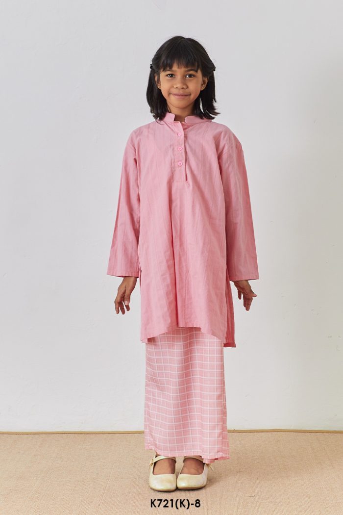 Cassie Kurung Kids in Dusty Pink (K721(K)-8)