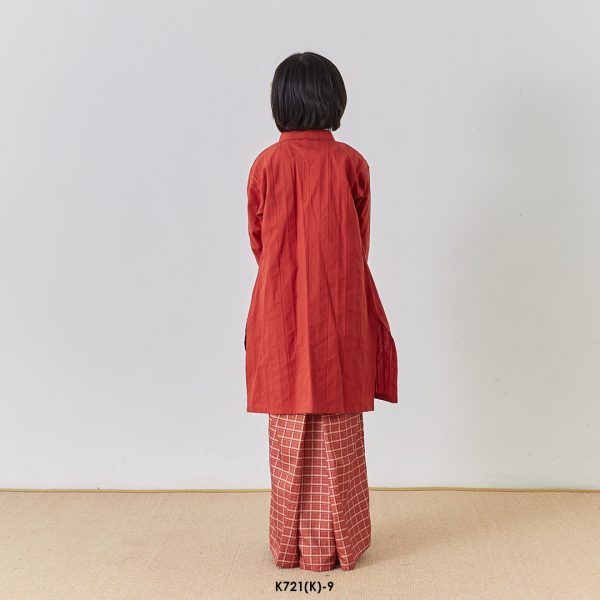 Cassie Kurung Kids in Red (K721(K)-9) - Image 4