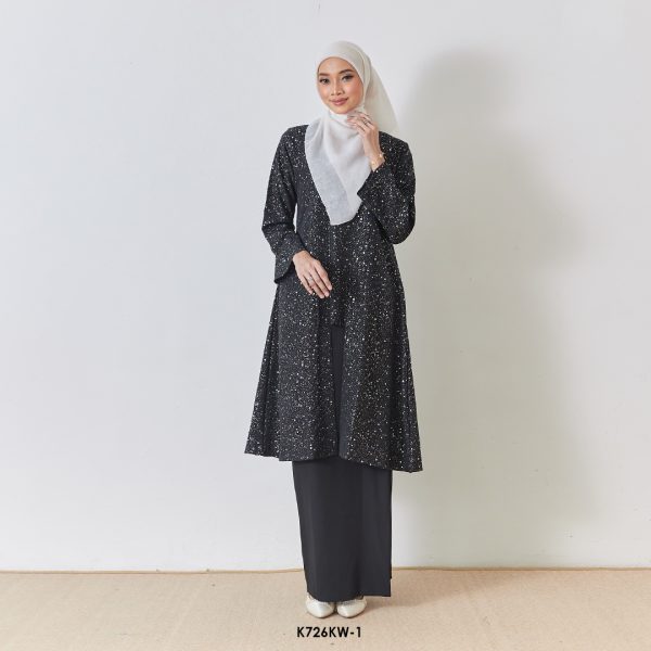 Kebaya Wilda 2.0 in Black (K726KW-1)