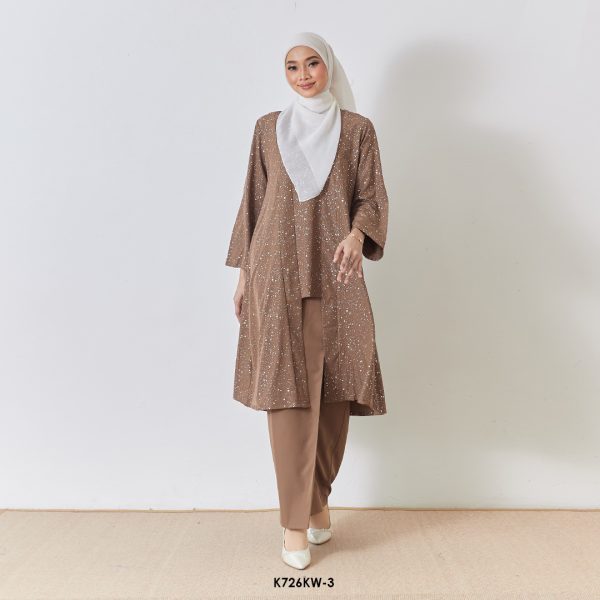 Kebaya Wilda 2.0 in Brown (K726KW-3)