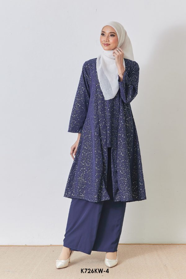 Kebaya Wilda 2.0 in Dark Blue (K726KW-4)