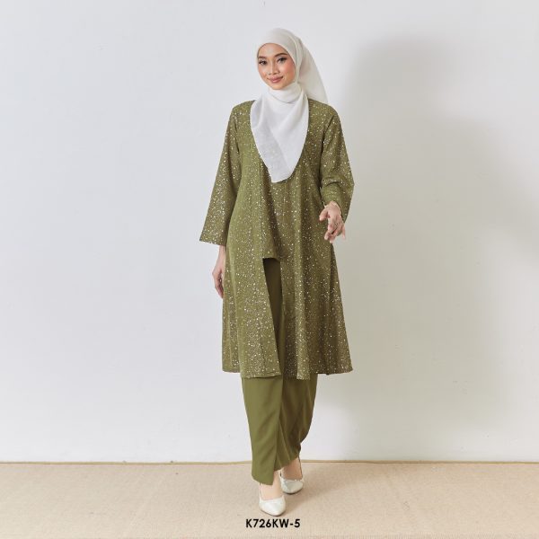 Kebaya Wilda 2.0 in Olive (K726KW-5)