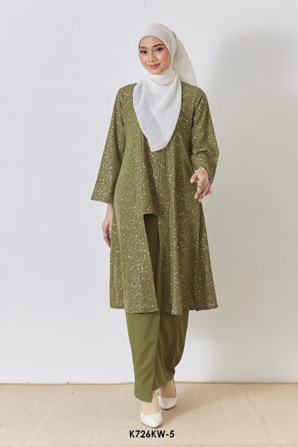 Kebaya Wilda 2.0 in Olive (K726KW-5)