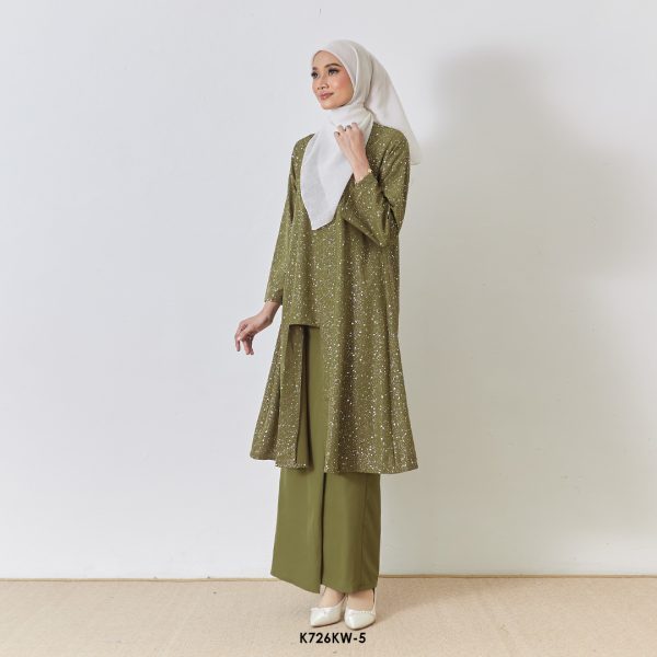 Kebaya Wilda 2.0 in Olive (K726KW-5) - Image 3