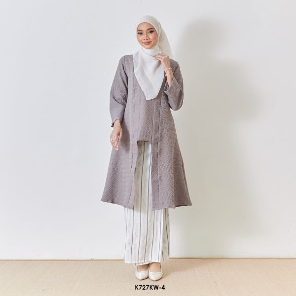 Kebaya Wilda 2.0 in Grey (K727KW-4)