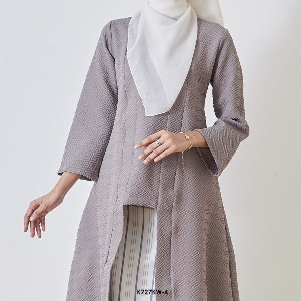 Kebaya Wilda 2.0 in Grey (K727KW-4) - Image 2