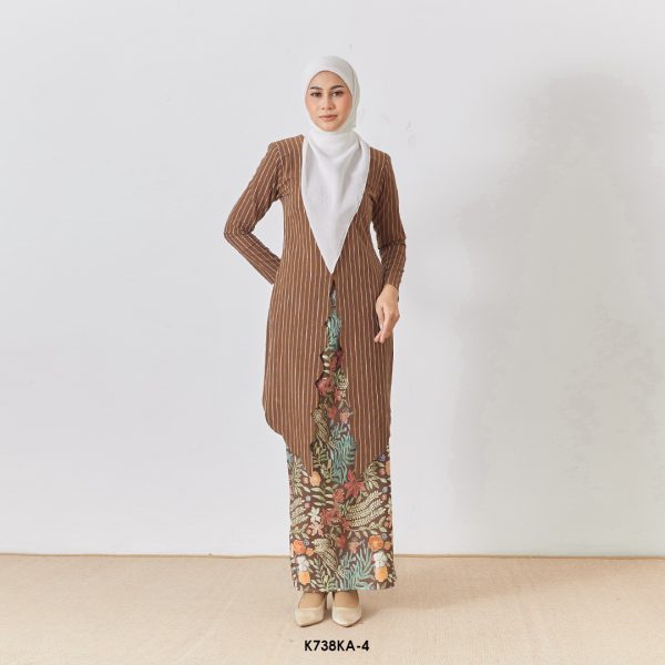 Kebaya Anggun 2.0 in Brown (K738KA-4)