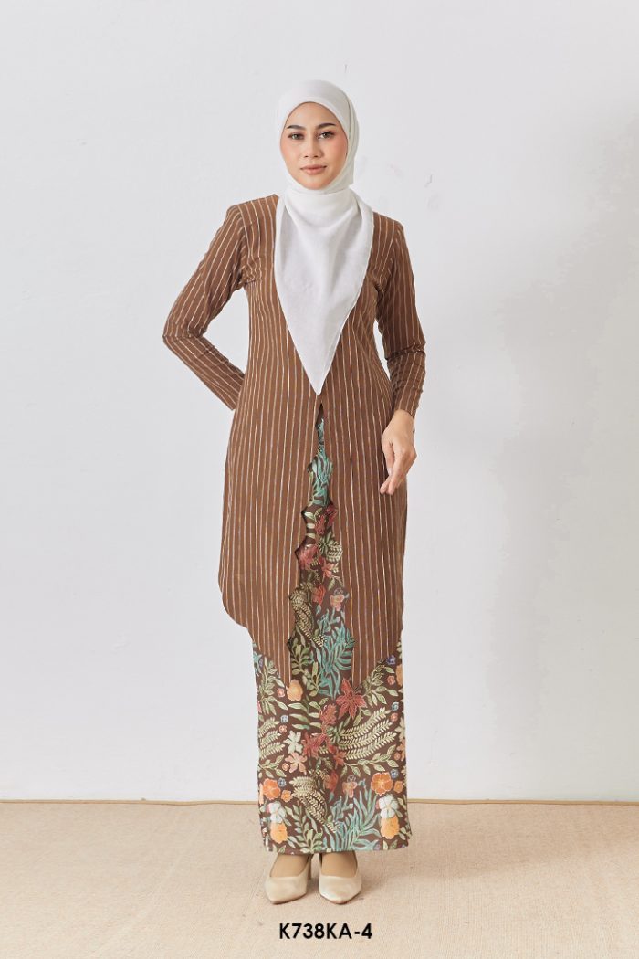 Kebaya Anggun 2.0 in Brown (K738KA-4)